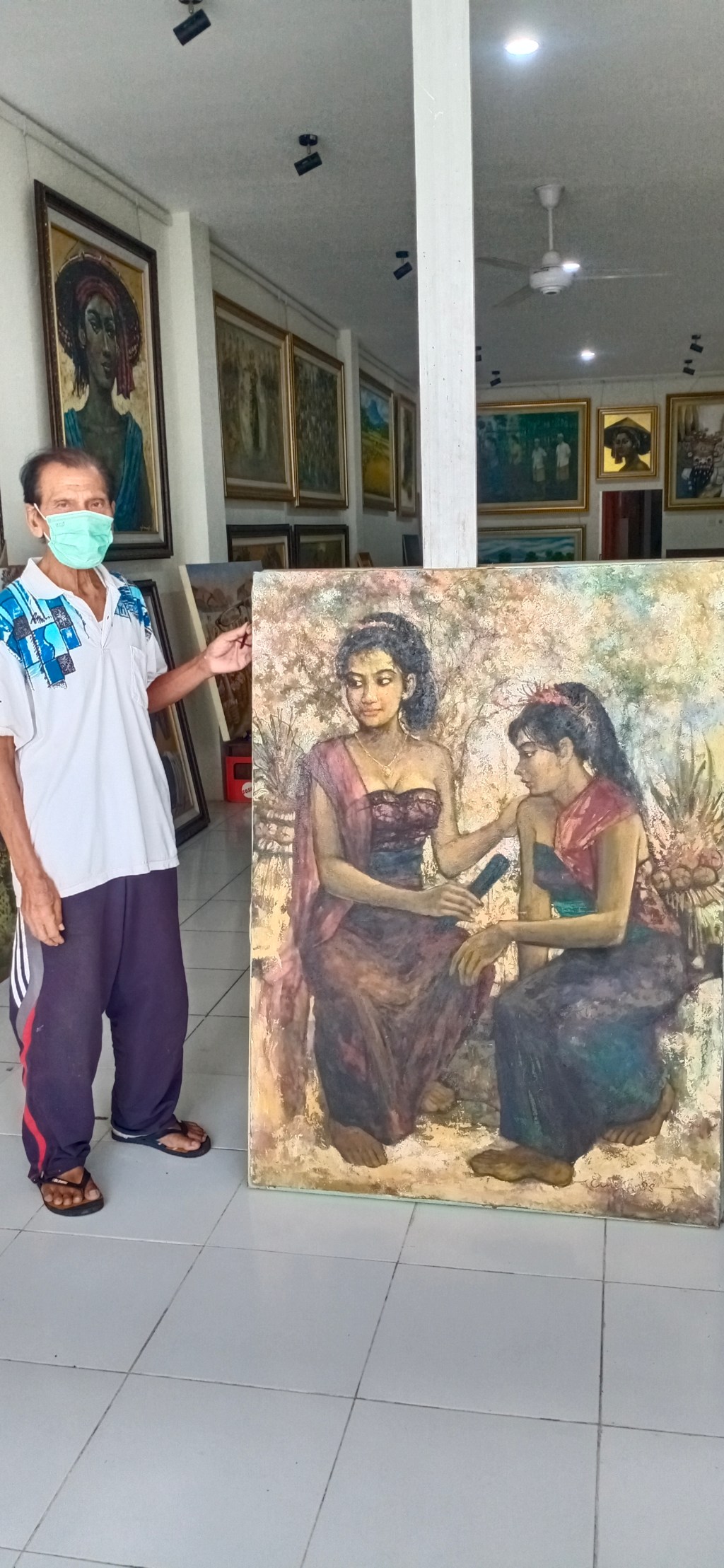 Beautiful Painting Art Ubud&nbsp;Bali.