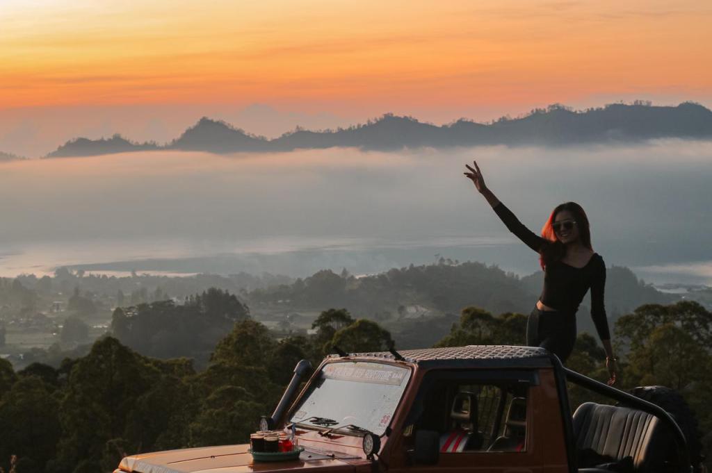 4WD Jeep Adventure Around Mount&nbsp;Batur.